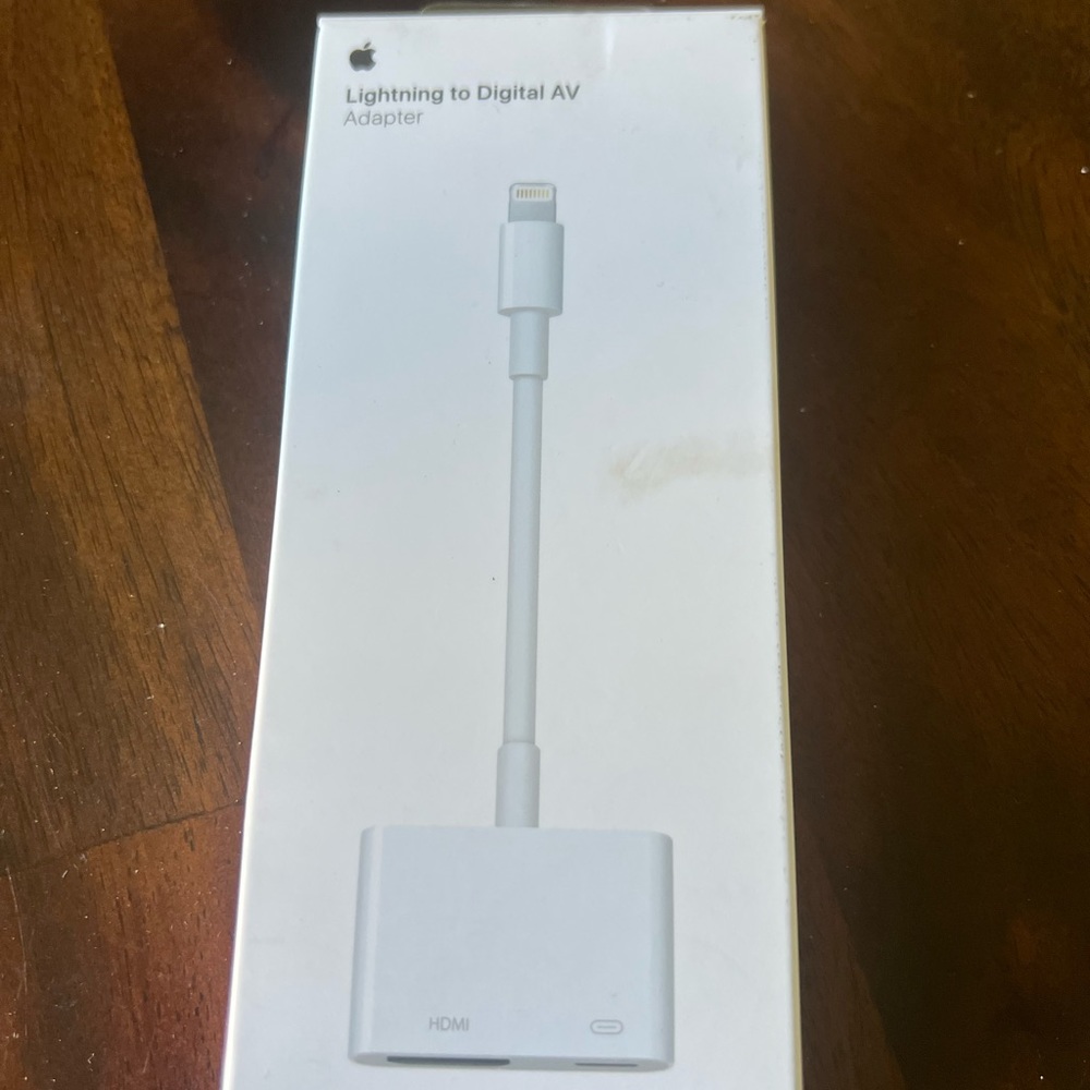 Lightning to digital A/V adapter-Apple